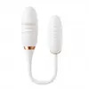 Vibrador Telescópico Géminis Diversión para Adultos Doble Cabeza Vibratoria Control Remoto de Teléfono Móvil Telescópico