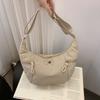 Bolsos Transfronterizos, Bolsos Tipo Dumpling para Mujer, Bolsos Deportivos Ligeros de Moda, Bolsos Croissant para Viajeros, Bolsos de Hombro Cruzados de Gran Capacidad