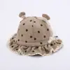 Gorro de Bebé Primavera y Otoño Delgado para Exteriores a Prueba de Viento Sombrero con Visera para Niños y Niñas Lindo Versátil Sombrero de Pescador Gorro de Bebé