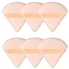 Esponja de Pincel de Maquillaje Triangular de Terciopelo Doble Cara Personalizada, Herramienta de Belleza para Fijar Polvo, Esponja de Polvo de Cristal Ultra Suave