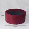 Caixa da Sorte Esculpida em Castanha Huaying Outono e Inverno Buquê de Flores Balde de Abraço Recheado Caixa de Embalagem de Floricultura Caixa para Arranjo de Flores DIY
