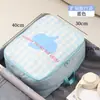 Bolsa de almacenamiento para viaje, organizador de equipaje portátil, organizador seis en uno, bolsa de almacenamiento plegable y colgable para ropa, ropa interior y panties