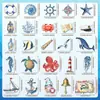 Adesivo de carro de navio de cruzeiro náutico terno Adesivo magnético Adesivo decorativo dos desenhos animados Festa Adesivo de navio de cruzeiro oceânico Adesivo de geladeira Porta de escotilha