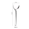 Espátula de acero inoxidable mango de goma suave utensilios de cocina juego de 8 piezas cuchara para cocinar cuchara para olla caliente colador y otros utensilios de cocina de cocina