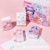 Papel Pañuelo 100% Pulpa de Madera Virgen con Estampado de Dibujos Animados para Estudiantes y Niños, Pañuelos de Bolsillo de Calidad Premium, Flexibles y Portátiles