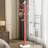 Perchero de Mármol, Perchero de Secado de Ropa de Lujo Ligero para Dormitorio, Colgador de Ropa Vertical de Pie, Colgador de Bolsos, Estante Sencillo para el Hogar