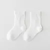 25 calcetines nuevos para bebé primavera y verano finos tipo A calcetines de malla calcetines de algodón para recién nacido calcetines para niños y niñas calcetines de media caña