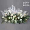 Arreglos Florales de Boda Estilo Bosque, Macetas Colgantes, Flores de Seda, Decoraciones de Pasillo, Decoraciones para la Ceremonia de Entrega del Coche de Boda, Escaparates, Plantas Verdes