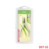 Tijeras de acero inoxidable para piel muerta D03-14, corte fácil D501, tijeras de belleza para recortar a mano para eliminar la piel muerta, alicates con púas para piel muerta D07-14