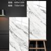 Foshan Guangdong azulejo de piedra de lujo 750x 1500 tablero de roca verde pared de fondo azulejo de piso de mármol cloisonné jade frío