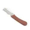 Cuchillo pelador multifuncional, cortador de cebolleta, pelador de acero inoxidable, rallador de cebolleta, pelador de frutas de cocina, cuchillo para caña de azúcar