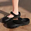 Zuecos de Ballet para Mujer, Nuevo Modelo de Verano, Zapatos de Playa Antideslizantes de EVA de Punta Cerrada, Sandalias Duraderas y Transpirables para Enfermeras