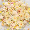 Conjunto de 50 Flores Artificiais, Grampo de Cabelo com Flor Falsa, Guirlanda, Materiais DIY, Acessórios Hanfu, Flores de Casamento, Alta Qualidade e Realistas