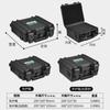 Caja de herramientas, protección de instrumentos, multifuncional, portátil, para el hogar, para el coche, impermeable, a prueba de humedad y antivibración.