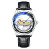 Reloj mecánico automático NARY/Nairui Yan Select para hombre, esfera de sol, luna y estrellas, 18087