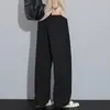Calça Casual Jacquard Tencel Linho de Alta Qualidade da Marca Nasa para Homens, Verão Solta, Sensação Fresca e de Alto Padrão