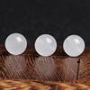 Xinjiang Hotan Kunlun Calcedonia Blanca Cuentas Sueltas Cuentas Redondas Semiacabado DIY Pulsera de Cristal Collar Material Accesorios Venta al por Mayor