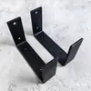 Estante de Almacenamiento en Forma de U para Debajo del Escritorio Colgante Soporte para Altavoz de Computadora Host Divisor de Almacenamiento Estante de Soporte Hebilla Sujetador