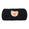 Estilo Coreano Simple Cabeza de Oso Tejido Banda para el Cabello Lana Diadema para Mujer Celebridad de Internet Salida Accesorios para el Cabello Lavar la Cara Ala Ancha Cubre Cabello de Presión