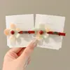 Presilhas de Cabelo de Bolinhas Estilo Coreano para Mulheres, Presilhas Bico de Pato para Franja, Presilhas Laterais Exclusivas de Alta Qualidade, Venda por Atacado de Pentes de Cabelo