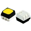 Lâmpadas LED RGB, Lâmpadas Hexagonais Coloridas RGB 3535, LED Preto na Superfície, Produção Principal RGB3535