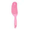 Peine Hueco Jiamei para Masaje y Alisado Peine para Estilismo de Cabello Húmedo y Seco Portátil para el Hogar Peine Pequeño para Niñas Peluquería