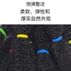 Extensões de Cabelo de Crochê Africanas 12 Polegadas Afro Kinky Marley Trança Pequena Lagarta Extensões de Cabelo