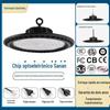 Luz de Teto UFO para Oficina de Fábrica Estádio À Prova d'Água e À Prova de Poeira Super Brilhante Luz UFO Industrial e de Mineração Luz LED de Alta Potência Luz de Estádio