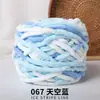 Cachecol de tricô de fio de gelo lã tricô tricô à mão presente lã grossa gancho gancho de sapato pantufas pulseira boneca