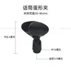 Soporte de Trípode para Transmisión en Vivo Abrazadera para Teléfono y Tableta Accesorios de Cabezal Equipo de Micrófono Universal Multiposición 2 en 1