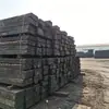 Traviesas Antióxido para Ferrocarril Antiguo, Impermeables y a Prueba de Humedad, Super Resistentes a la Carga y a la Presión, Traviesas de Madera Vintage para Senderos de Paisaje
