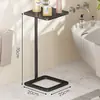 Prateleira de armazenamento para banheiro, suporte de chão para banheira, suporte para sabonete líquido de chuveiro para vaso sanitário, prateleira de armazenamento para casa, prateleira de armazenamento estreita ao lado do vaso sanitário do banheiro