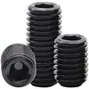 Tornillos de máquina de cabeza plana grado 8.8, tornillos sin cabeza con hexágono interior, tornillos de fijación de posicionamiento, tornillos de tope, M3 M4 M5 M6