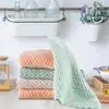 Paño de Cocina de Microfibra de Terciopelo Coral Espesado Absorbente Toalla de Mano Antiadherente para Aceite Trapo de Cocina Paño de Limpieza para el Hogar