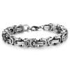Pulsera gruesa de acero de titanio para hombre con personalidad punk hip-hop de versión coreana de moda, joyería popular, boutique de joyería de moda, joyería de acero inoxidable al por mayor