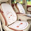 Cojín Original para Asiento de Coche Lluvia Azul Cojín Lindo de Oso para Asiento de Coche Funda Creativa de Felpa para Asiento de Coche de Invierno