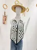 Bufanda Larga de Seda Sintética con Tacto de Alta Gama para Mujer, Bufanda Diagonal de Seda, Bufanda Larga de Rayas, Bufanda Estampada Versátil para Combinar con Abrigos, Estilo Primavera y Otoño