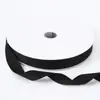 Cinta de Grosgrain de Puntos Negro Blanco Roto Poliéster Blanqueado Cinta de Grosgrain de Color Sólido Accesorios para Ropa Cinta de Sujeción