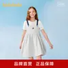 Mismo Estilo que en el Centro Comercial Vestido de Niña Balabala Vestido Infantil 2025 Nuevo Verano Ropa de Trabajo de Secado Rápido para Niños Mayores