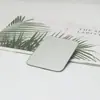 Lente Espelho de Maquiagem Quadrada Banheiro Mesa de Maquiagem Espelho de Beleza Lente Borda Polida Fina Lente de Maquiagem