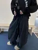 Pantalones de Pierna Ancha a Rayas Retro Relajados Estilo Coreano Ootd Pantalones Casuales Sueltos para Pareja Cleanfit