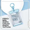 Portatarjetas Transparente Shaker para Hobby Etiqueta de Nombre para Estudiante Tarjeta de Campus Portatarjetas IC En Stock Lanyard para Empleado Funda Protectora para Tarjeta de Identificación de Fábrica