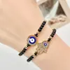 Amazon Venda Quente Transfronteiriça Pulseira de Miçangas de Cristal de Liga Colorida Pulseira de Amizade Desenho Menino Menina