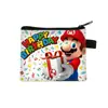 Nuevo Monedero de Mario, Porta Tarjetas y Llaves Mini de Alta Gama para Niños, Bolso Pequeño con Cremallera de Estilo Corto para Estudiantes de Gran Capacidad