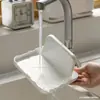 Suporte de Tampa de Panela de Cozinha Organizador de Bancada Porta-Espátula de Apoio Prateleira de Armazenamento Doméstico Porta-Hashi Suporte Artefato