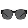 Selección estricta de 8130 gafas de verano gafas de sentido avanzado gafas de sol polarizadas tr90 para hombre miopía gafas dobles al por mayor mujer