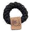 Banda de goma elástica de alta calidad, hecha a mano, con cuerda torcida, anillo para el cabello para niñas, chaqueta de cuero japonesa y coreana, tocado con cola alta