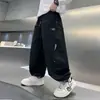 Pantalones de Trabajo para Niños Primavera y Otoño 2026 Otoño Niños Medianos y Grandes Estilo Coreano Moda Deportivos Pantalones Largos Transpirables Pierna Recta Pierna Ancha