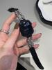 Para Apple Watch 8/9/10 iWatch 7 Watch SE Nueva Correa Metálica con Perlas Chinas Despegable