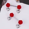 Moto comercio exterior club nocturno sexy anillo de pecho calavera personalidad fantasma garra leche recta varilla leche uña piercing joyería ventas directas transfronterizas